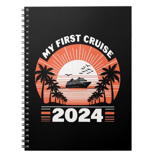Mijn Eerste Cruise 2024 Notitieboek (Voorkant)