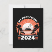 Mijn eerste cruise 2024 notitiekaartje (Voorkant)