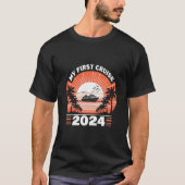 Mijn eerste cruise 2024 t-shirt (Voorkant)