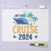 Mijn eerste cruise 2024 tissuepapier (Craft)