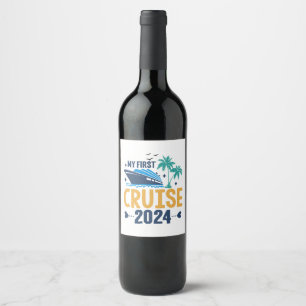 Mijn Eerste Cruise 2024 Wijn Etiket