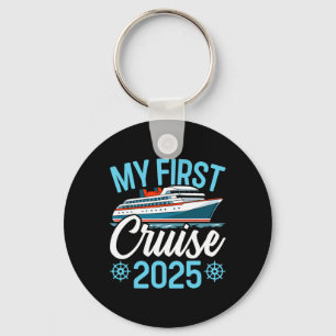Mijn eerste cruise 2025 Funny Family Cruise Vakant Sleutelhanger