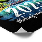 Mijn eerste cruise 2025 Funny First Time Cruise Va Poster (Hoek)