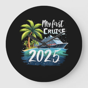 Mijn eerste cruise 2025 grote klok