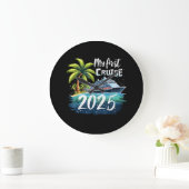 Mijn eerste cruise 2025 grote klok (Huis)