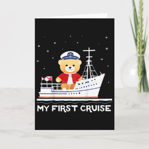Mijn eerste cruise 2025 vakantiegeschenk voor peut kaart