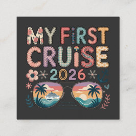 Mijn Eerste Cruise 2026, Eerste Cruise Vakantie Ca Informatiekaartje