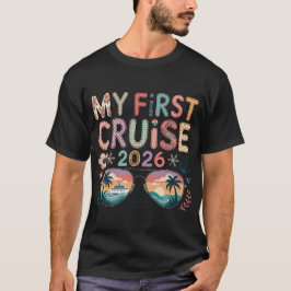 Mijn Eerste Cruise 2026, Eerste Cruise Vakantie Ca T-shirt