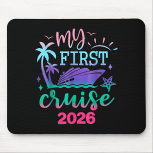 Mijn eerste cruise 2026 gezinsvakantie trip schip muismat