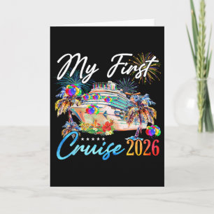 Mijn eerste cruise 2026 Grappige eerste keer cruis Kaart