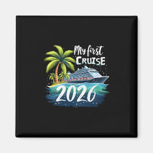 Mijn Eerste Cruise 2026 Grappige Eerste Keer Cruis Magneet
