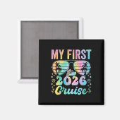 Mijn eerste cruise 2026 vakantie matchen familie c magneet (Voorkant / Achterkant)