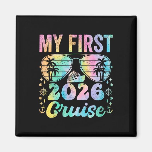 Mijn eerste cruise 2026 vakantie matchen familie c magneet (Voorkant)