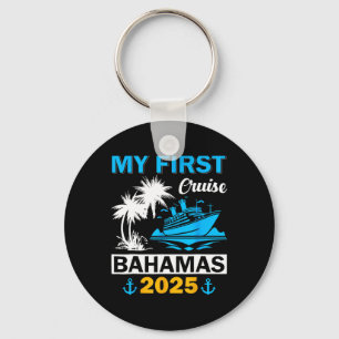 Mijn eerste cruise Bahama's 2025 Family Matching V Sleutelhanger