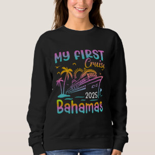 Mijn Eerste Cruise Bahamas 2025 Strand Reis Vakant Trui