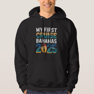 Mijn eerste cruise Bahama's 2025 Tropical Sunset T Hoodie