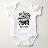 Mijn eerste cruise gepersonaliseerd romper (Voorkant)
