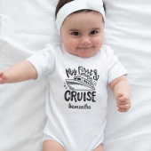 Mijn eerste cruise gepersonaliseerd romper
