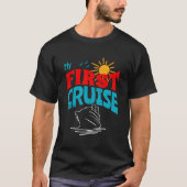 Mijn eerste cruise grappig t-shirt (Voorkant)