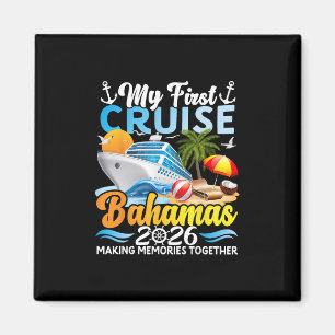 Mijn eerste cruise Hamas 2026 Schattig eerste keer Magneet