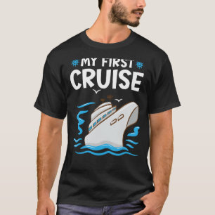 Mijn eerste cruise Mannen, vrouwen, meisjes en jon T-shirt