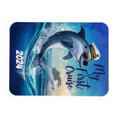 Mijn eerste cruise op maat Schattige Magneet (Horizontaal)