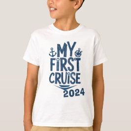 Mijn eerste cruise op maat t-shirt