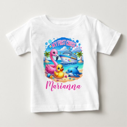 Mijn eerste cruise peuter Shirt (Voorkant)