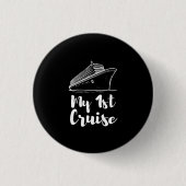 Mijn Eerste Cruise Ronde Button 3,2 Cm (Voorkant)