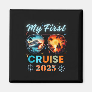 Mijn eerste cruise vakantie 2025 Family Trip Gir Magneet