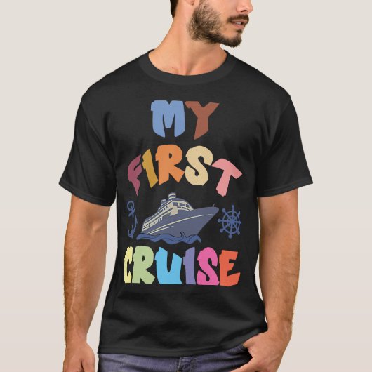 Mijn eerste cruise voor het verkopen van Newbies C T-shirt (Voorkant)