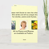 Mijn eerste Dag op School Kaart (Achterkant)