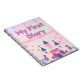 Mijn eerste dagboek voor zowel kinderen als volwas notitieboek (Rechterzijde)