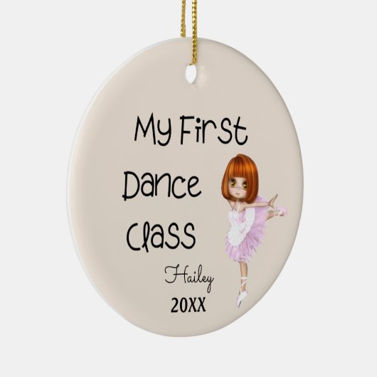 Mijn eerste dansklasse Ornament (Rechts)