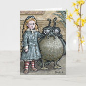 Mijn eerste dichter 5 - Blank in surrealistische g Kaart (Gele Bloem)