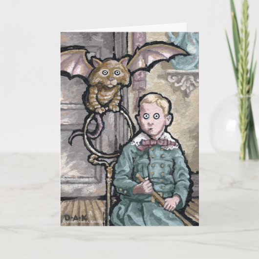 Mijn eerste dichter nr. 8 - Blank in surrealistisc Kaart (Voorkant)