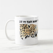 Mijn eerste drink van de dag koffiemok (Links)