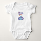 Mijn eerste Easter Baby bodysuit – Schattig Egg (Voorkant)