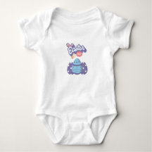 Mijn eerste Easter Baby bodysuit – Schattig Egg
