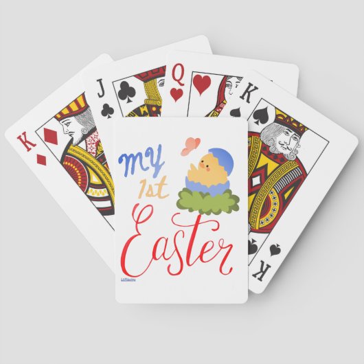 MIJN EERSTE EASTER KWEEKJE VOOR EICIËN POKERKAARTEN (Achterkant)