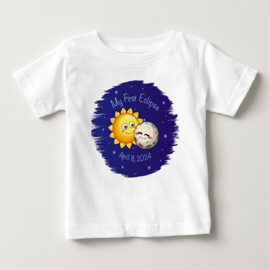 Mijn eerste Eclipse baby T-shirt (Voorkant)