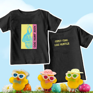 Mijn eerste Egg Hunt Paaspeuter Baby T-shirt