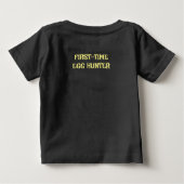 Mijn eerste Egg Hunt Paaspeuter Baby T-shirt (Achterkant)