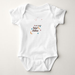 Mijn eerste Eid Al Adha baby body -Pasgeboren Romper