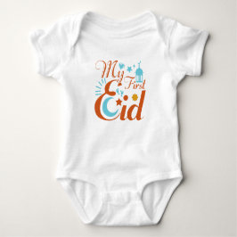 Mijn eerste Eid-moslimfeestdag Romper
