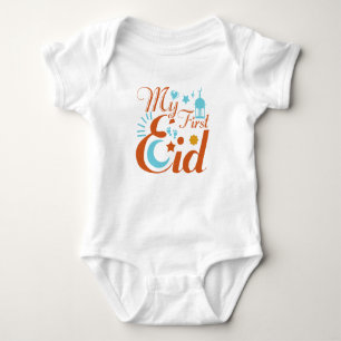 Mijn eerste Eid-moslimfeestdag Romper