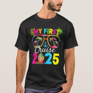 Mijn eerste familie cruise squad 2025 vakantie zom t-shirt