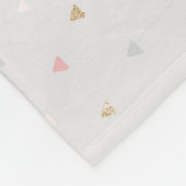 "Mijn eerste feestdag" Milestone Baby Blanket Fleece Deken (Hoek)