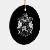 mijn eerste fiets keramisch ornament (Rechts)