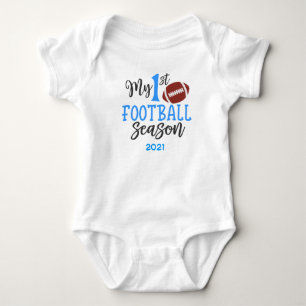 Mijn eerste Football Seizoen - Jongens - Baby show Romper